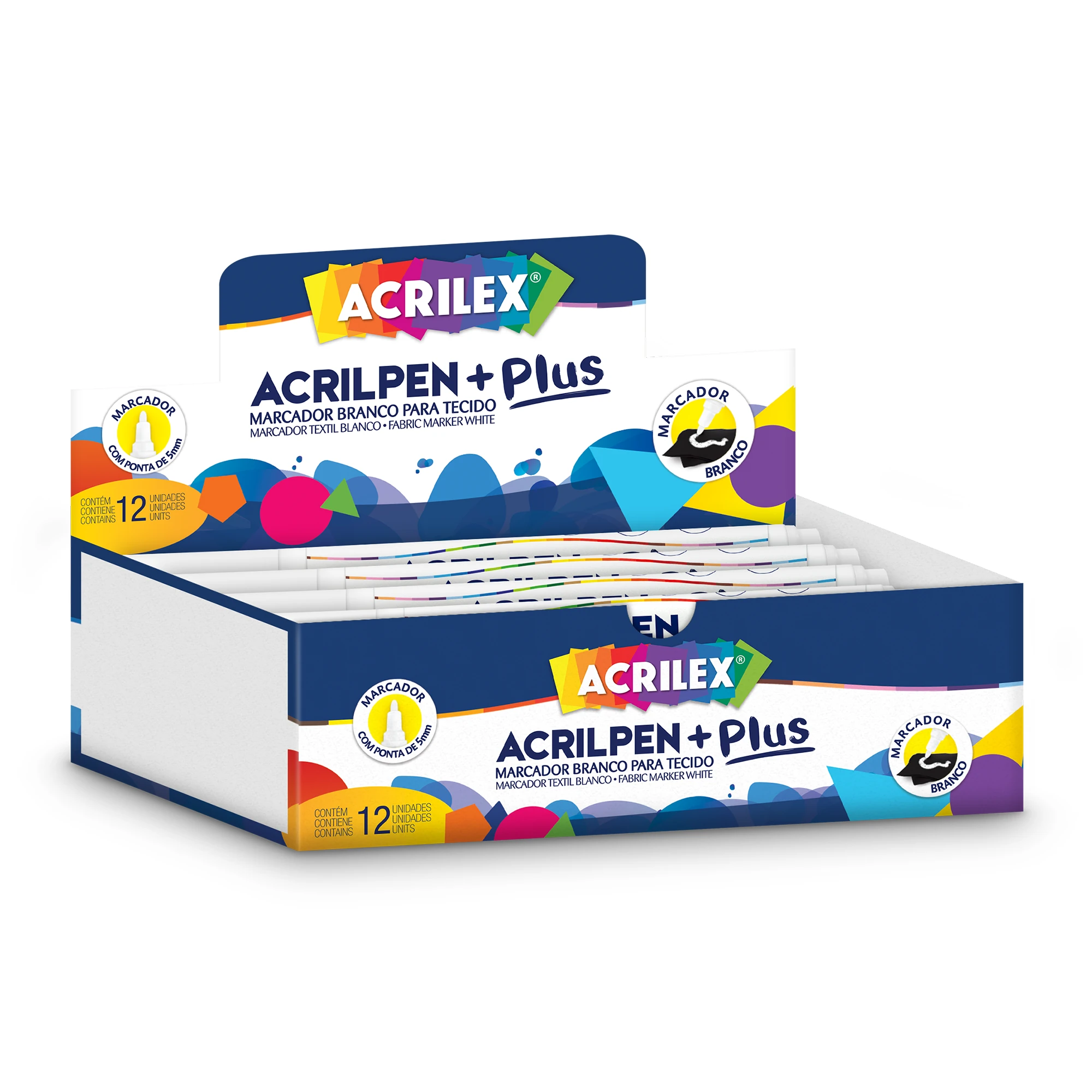 Acrilpen-Plus Marcador de tela Acrilpen+Plus Und. - Imagen 1