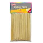 Bolsa 25 Palos De Helados Grande Natural