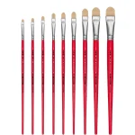 Pincel Cerda Sintética Beige 844