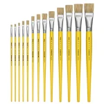 Pincel Cerda Natural Chato 815