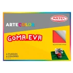 Artecolor Goma Eva 6 pliegos / colores
