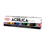Estuche Pintura Acrílica Decorativa 6 Colores 15ml