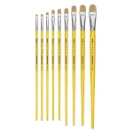 Pincel Cerda Natural Lengua de Gato