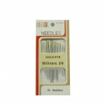 Aguja Coser 3/9 Ojo Dorado