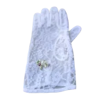 Guante Bordado Encaje