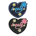 Parches Corazón Mezclilla