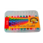 Set crochet siliconado 9 unidades
