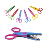 Tijeras Zig Zag Diseños 13 cm c/u