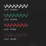 Troquelada LL15 2.5 cm / rollo 25 yds