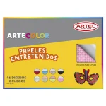 Estuche Artecolor Papeles Entretenidos Artel