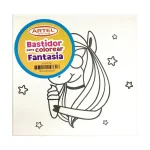 Bastidor Para Colorear Fantasia 25x25cm. Artel - Imagen 2